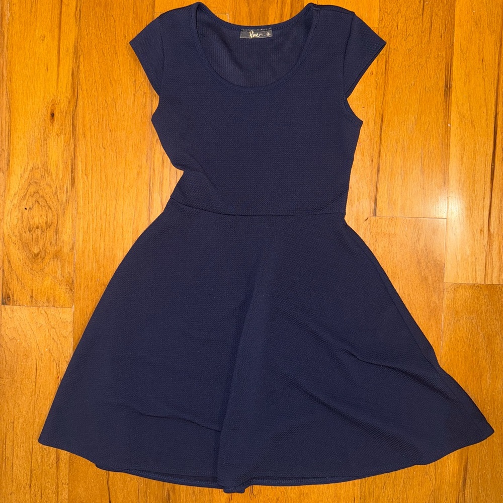 💙”Pinc” A-Line Dress, Stretchy, Curved Neckline